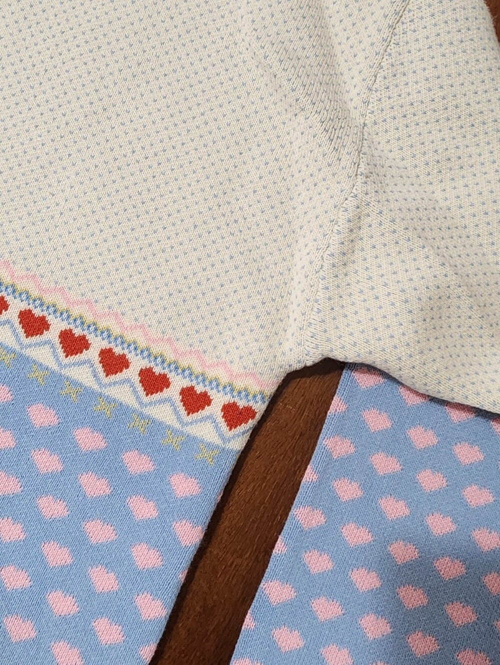 Mod Cloth X Care Bears Knit Swester Tender Heart Bear - Picture 6 of 9